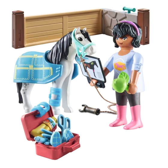 PLAYMOBIL® Horses of Waterfall Ιπποθεραπευτής (71497) image 2