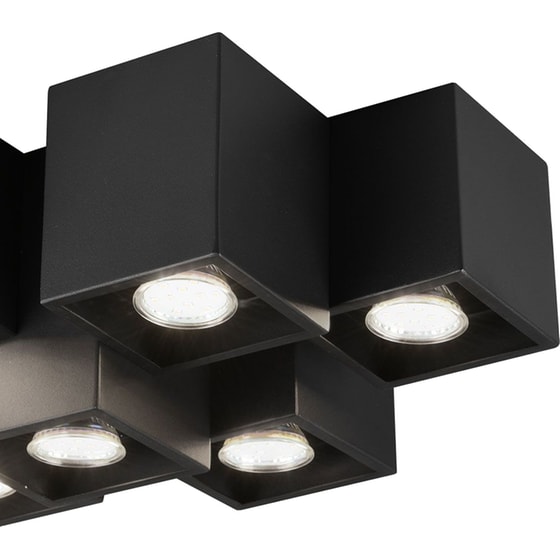 Σποτ Οροφής Trio Lighting Fernando 6xGU10 Μεταλλικό - Μαύρο image 2