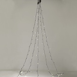 Χριστουγεννιάτικα Λαμπάκια Χταπόδι Aca Decor 175 LED  - Λευκό Ψυχρό