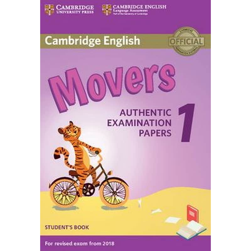 Cambridge English Movers 1 for Revised Exam from 2018 Students Book