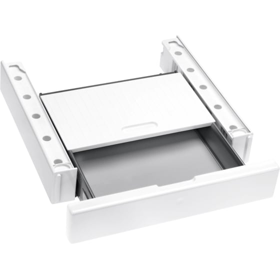 MIELE WTV 511 Λευκό Βάση Σύνδεσης Πλυντηρίου - Στεγνωτηρίου image 0