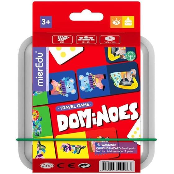 Παίζω Ταξιδεύοντας Dominoes Επιτραπέζιο (Mier Edu) image 0