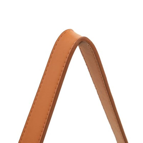 Διακοσμητικός Καθρέφτης Τοίχου VidaXL Ξύλινος 50 cm -  Χρυσό/Καφέ image 4