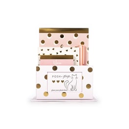 Organizer Σετ Γραφείου Posh+Pop Ροζ