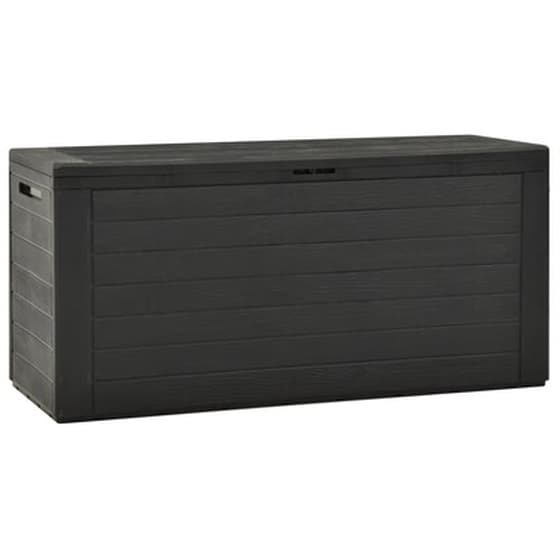 Μπαούλο Αποθήκευσης Κήπου VidaXL 116x44x55 cm - Ανθρακί image 1