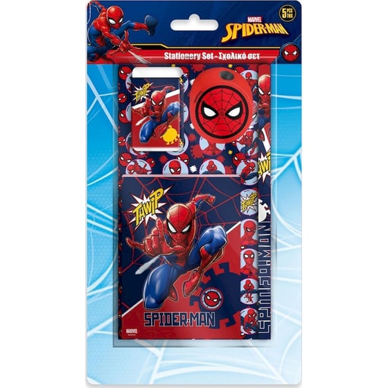 Σετ Γραφής Διακάκης Spiderman (5 Τεμάχια) image 0
