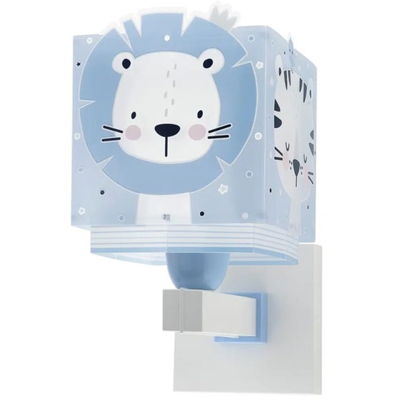 Παιδικό Φωτιστικό Τοίχου Ango Baby Jungle 63119T - Γαλάζιο image 1