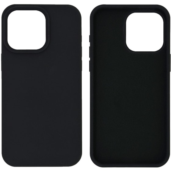 Θήκη Apple iPhone 15 Pro Max - Ancus Silicon Liquid - Μαύρο image 0