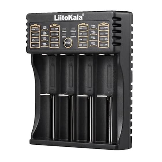 Liitokala Φορτιστής Lii-402 Για Μπαταρίες Nimh/cd, Li-ion, Imr, 4 Slots image 0