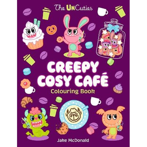 The UnCuties Creepy Cosy Café Colouring Book image 0