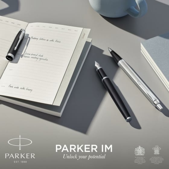 Στυλό Διαρκείας IM Parker Ασημί image 4