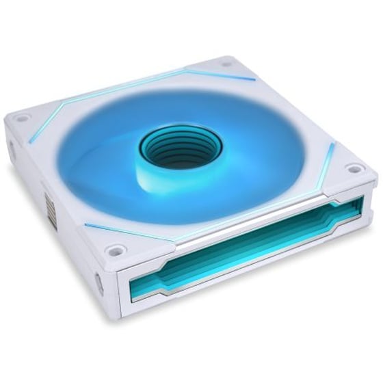 Case Fan Lian Li UNI SL-INF Wireless 120 με RGB Φωτισμό και Σύνδεση 4-Pin PWM 3τμχ - Λευκό image 2