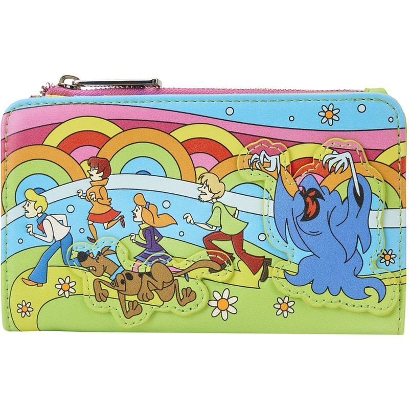 Πορτοφόλι Loungefly - Scooby Doo - Psychedelic Monster Chase Gitd Flap Wallet (SBDWA0005) φωτογραφία