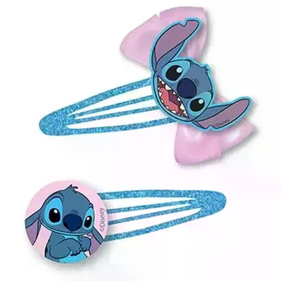 Τσιμπιδάκια Μαλλιών Lilo & Stitch (2 Τεμάχια) image 1