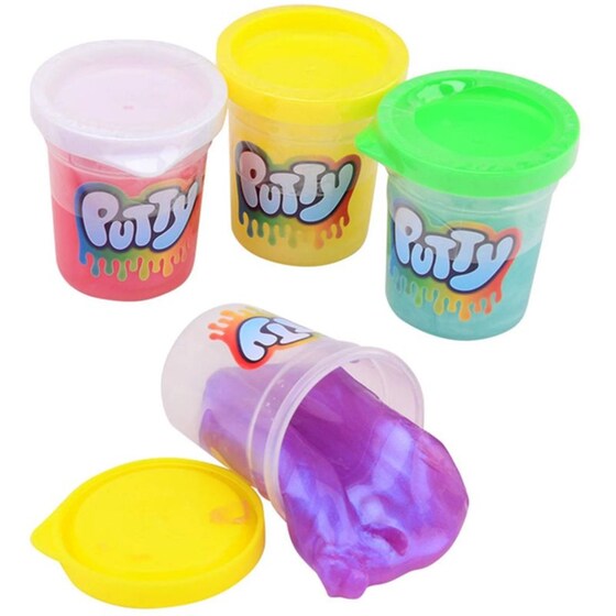 Johntoy Σετ 4 Putty Slime image 0