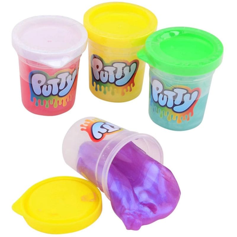 JOHNTOY Johntoy Σετ 4 Putty Slime