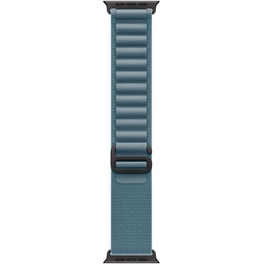 Λουράκι Apple Alpine Loop M για Apple Watch 49mm - Light Blue with Black Titanium Finish
