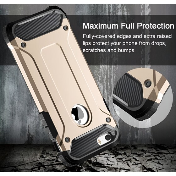 Θήκη Apple iPhone 14 Plus - Sonique Heavy Armor - Χρυσό image 3
