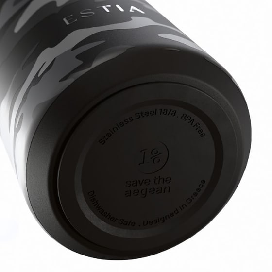 Μπουκάλι Θερμός Estia Save The Aegean Flow Dark Camo 500ml image 2