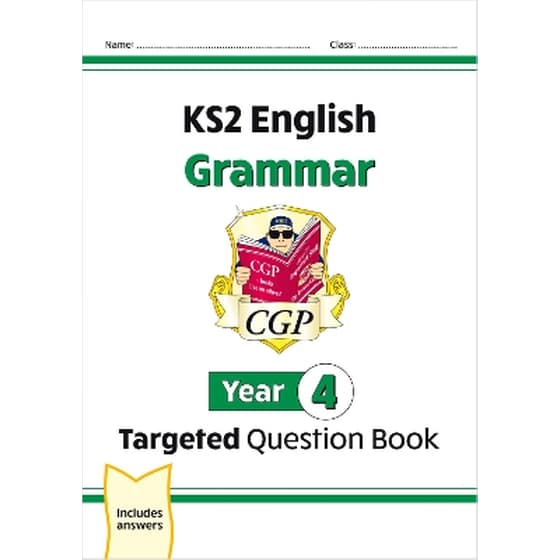 KS2 English Year 4 Grammar Targeted Question Book (with Answers) image 0