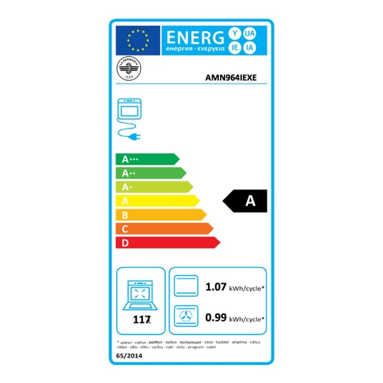 LA GERMANIA AMN964IEXE 117 Lt Inox Επαγωγική Ηλεκτρική Κουζίνα image 4
