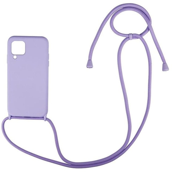 Θήκη Samsung Galaxy A12 - Sonique Carryhang Με Κορδόνι - Λιλά image 0