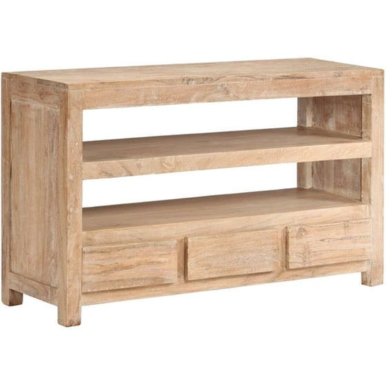 Έπιπλο Τηλεόρασης VidaXL από Ξύλο 90x30x55cm - Καφέ/Μπεζ image 0