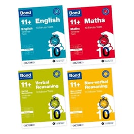 Bond 11+ 10 Minute Tests 9-10 years Bundle