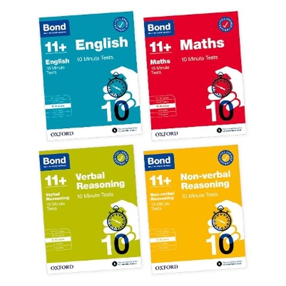 Bond 11+ 10 Minute Tests 9-10 years Bundle image 0