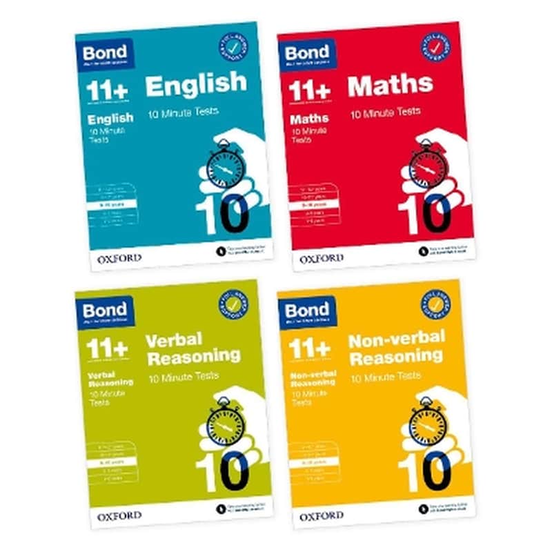 Bond 11+ 10 Minute Tests 9-10 years Bundle