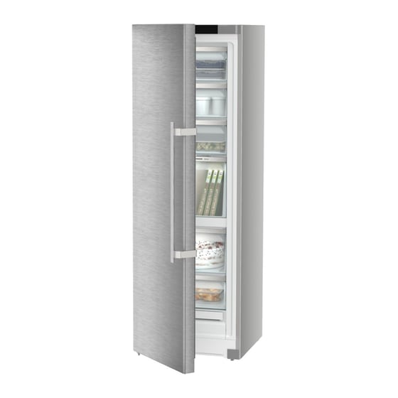 LIEBHERR SFNsdd 526i No Frost 277 Lt Inox Καταψύκτης Όρθιος image 7