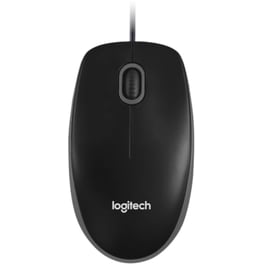 Logitech B100 Ενσύρματο Ποντίκι Μαύρο