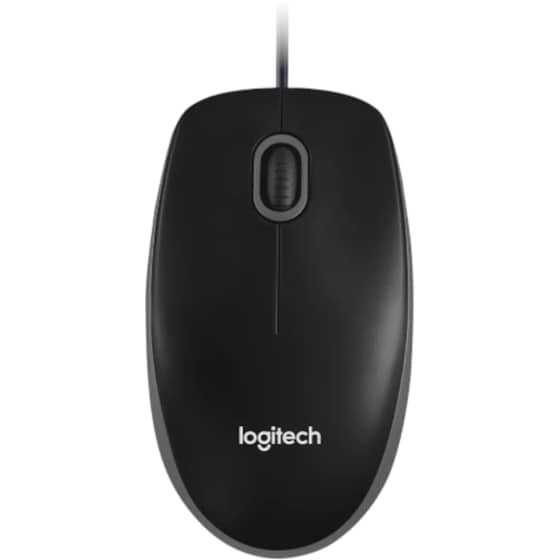 Logitech B100 Ενσύρματο Ποντίκι Μαύρο image 0