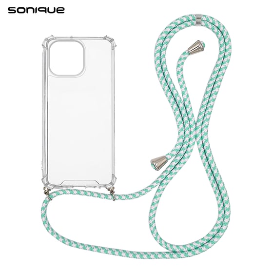 Θήκη Apple iPhone 14 Pro Max - Sonique Armor Clear - Rainbow Βεραμάν image 0