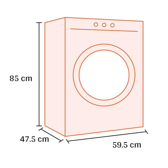 TESLA WW86492M 8kg/6kg 1.400 Στροφές Λευκό Πλυντήριο Στεγνωτήριο Ρούχων image 1