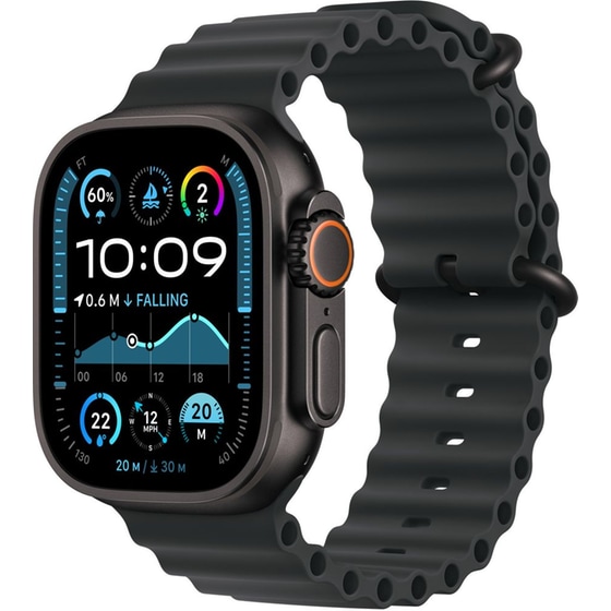 Λουράκι Apple Ocean Band Extension Medium/Large για Apple Watch Ultra 2 49mm - Black image 2