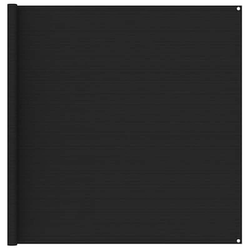 Vidaxl Χαλί Σκηνής Μαύρο 200 X 400 Εκ.