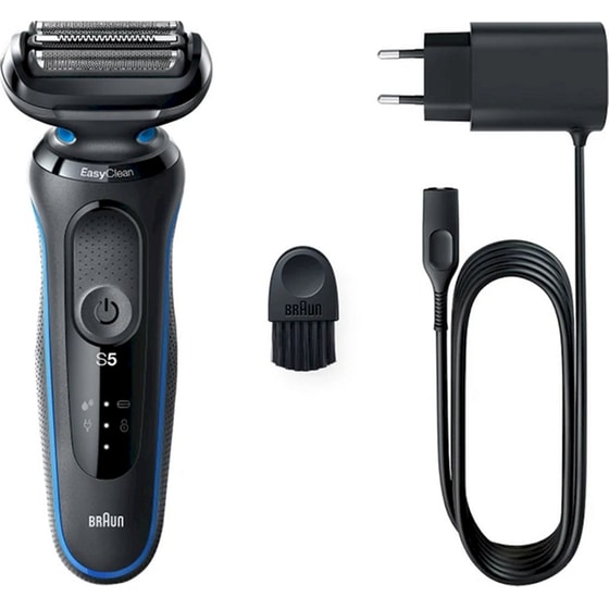 Ξυριστική Μηχανή Braun Series 5 51-B1000s Μαύρο/Μπλε image 6