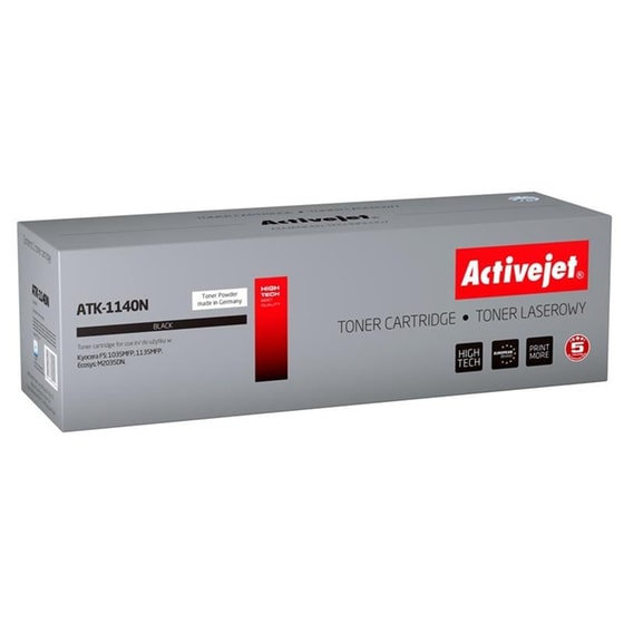Active Jet Toner Συμβατό Με Kyocera Atk-1140n Black 7.200φ. image 0