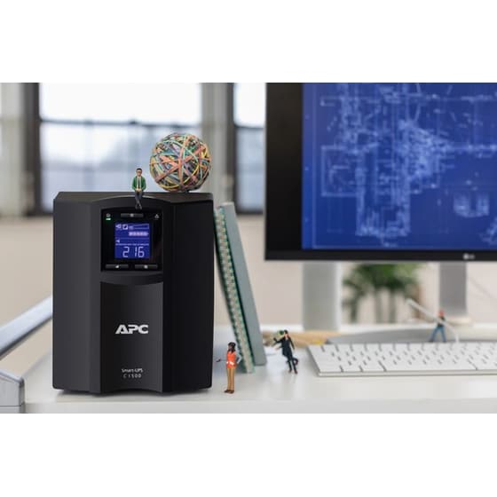UPS APC Smart-UPS C Line Interactive 1500VA 230V Μαύρο image 3