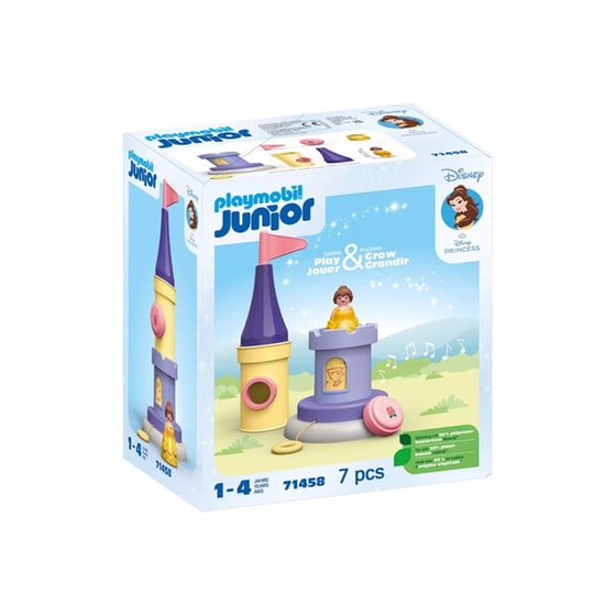 PLAYMOBIL® Junior & Disney: Ο μουσικός πύργος της Μπελ (71458) image 0