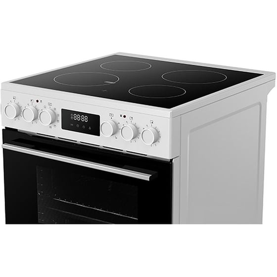 DAVOLINE CMFW 1100 WH 70 Lt Λευκό Ηλεκτρική Κουζίνα Κεραμική image 4