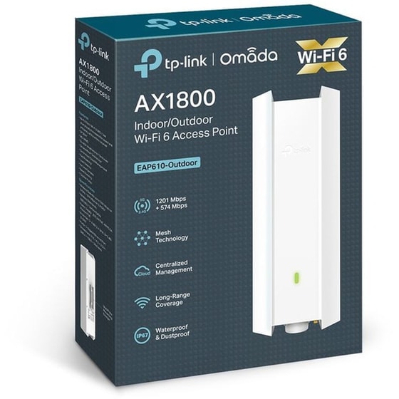 TP-Link EAP610-Outdoor Access Point Wi‑Fi 6 Dual Band (2.4 & 5 GHz) 1201Mbps image 4
