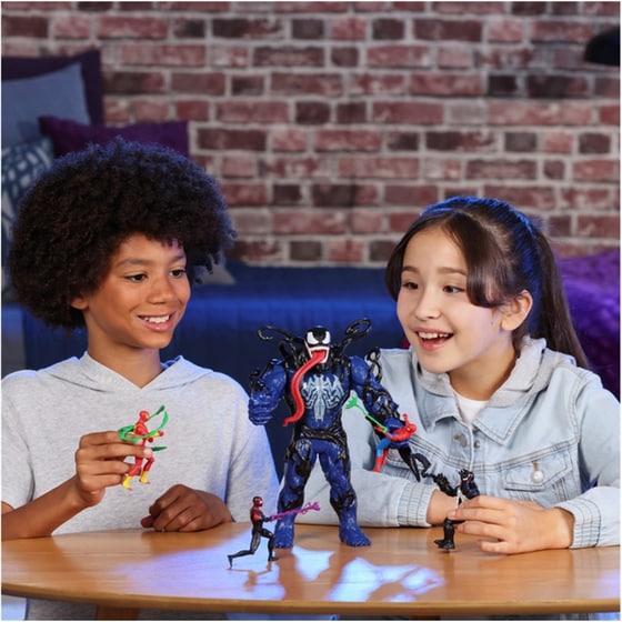 Φιγούρα Hasbro Marvel: Spiderman Epic World Of Action Venomversus - Venom Liquid Shifter image 9