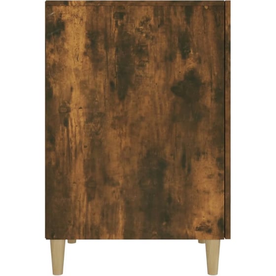 Γραφείο VidaXL από Επεξεργασμένο Ξύλο 140x50x75 cm - Καπνιστή Δρυς image 3