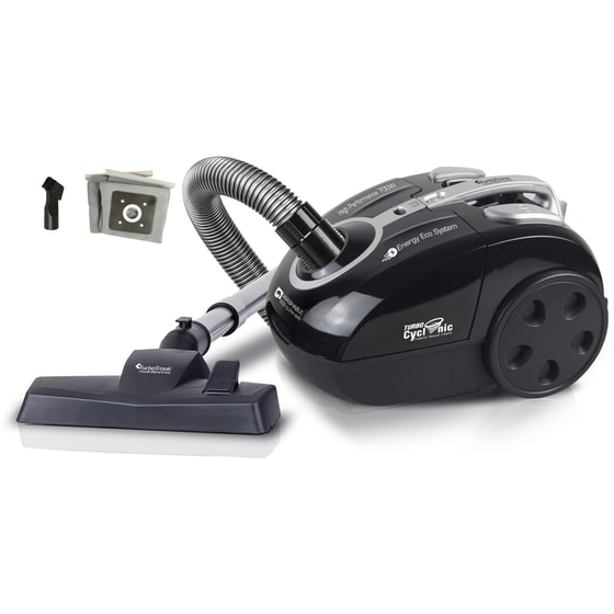 TURBOTRONIC TT-CV09 700 W με Σακούλα 2 L Μαύρη Ηλεκτρική Σκούπα image 1