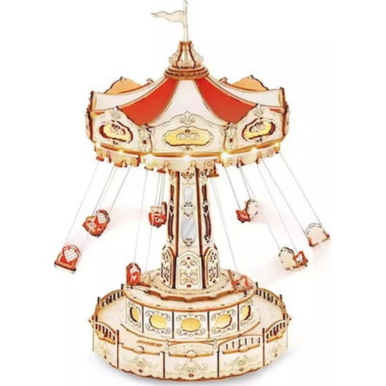 3D Παζλ Ξύλινο Robotime - Swing Ride image 0