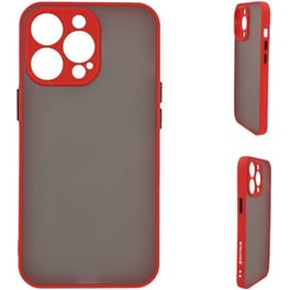 Θήκη Apple iPhone 13 Pro - Sonique Color Button Bumper - Κόκκινο