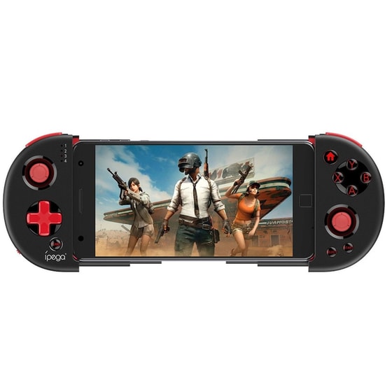 Ipega 9087s Red Knight Bluetooth Retractable Gamepad For Smartphones / Android Tv Box / Pc Black image 0