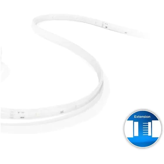 Σετ Philips Hue Brigde, Έξυπνη Λάμπα Hue E27 & Έξυπνo Φορητό Φωτιστικό Philips HUE Go - RGBW image 2